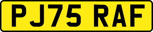 PJ75RAF