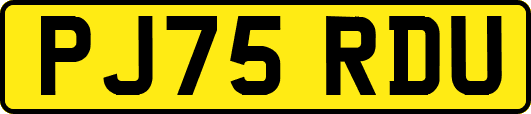 PJ75RDU