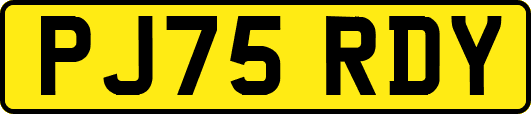 PJ75RDY