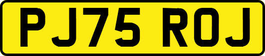 PJ75ROJ