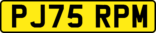 PJ75RPM