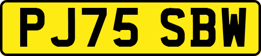 PJ75SBW
