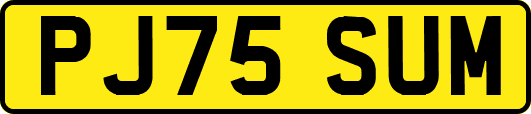 PJ75SUM