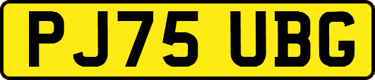 PJ75UBG