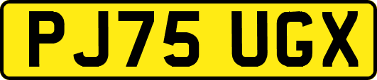 PJ75UGX