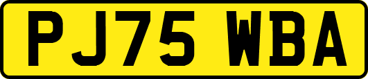 PJ75WBA