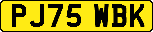 PJ75WBK