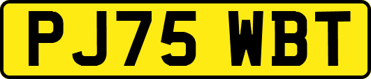 PJ75WBT