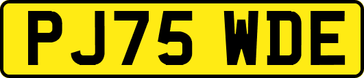 PJ75WDE