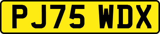 PJ75WDX