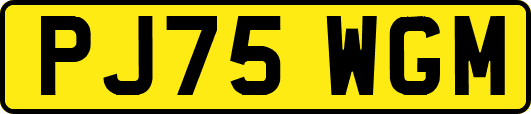 PJ75WGM
