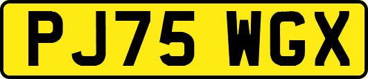 PJ75WGX