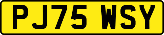 PJ75WSY