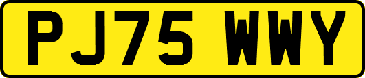 PJ75WWY