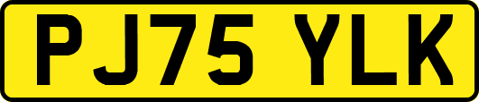 PJ75YLK