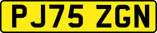 PJ75ZGN