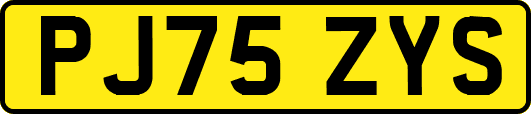PJ75ZYS