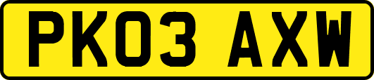 PK03AXW