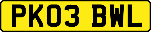PK03BWL