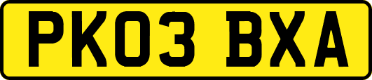 PK03BXA