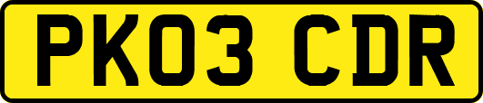 PK03CDR
