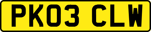PK03CLW