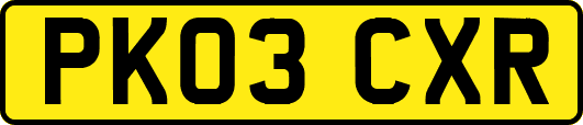PK03CXR