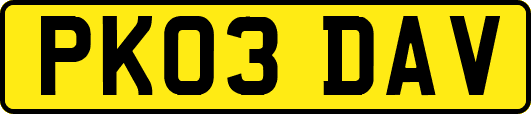 PK03DAV