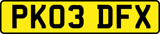 PK03DFX