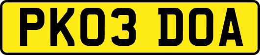PK03DOA