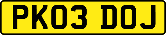 PK03DOJ
