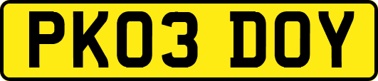 PK03DOY