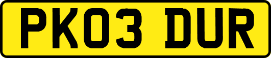 PK03DUR