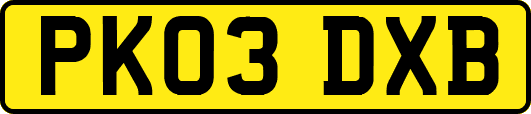 PK03DXB