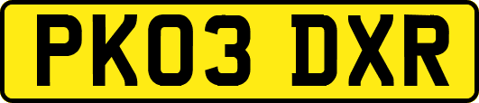PK03DXR