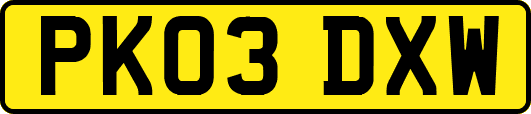 PK03DXW