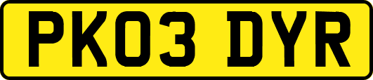 PK03DYR