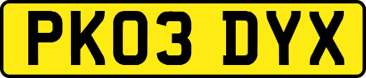 PK03DYX
