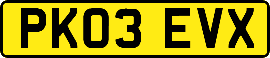 PK03EVX