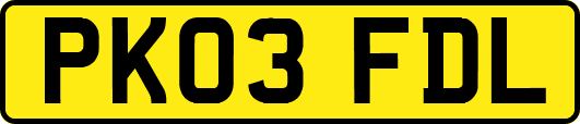 PK03FDL