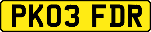 PK03FDR