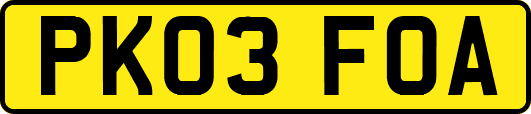 PK03FOA