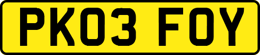 PK03FOY
