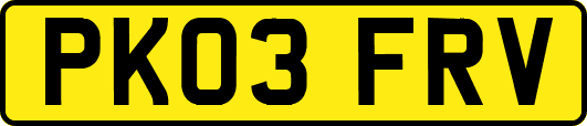 PK03FRV