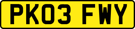 PK03FWY