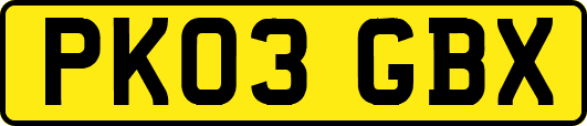 PK03GBX