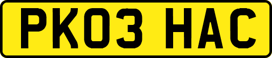 PK03HAC