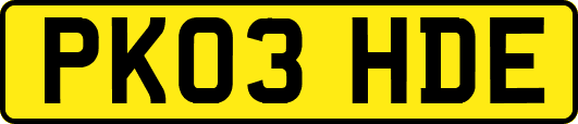 PK03HDE