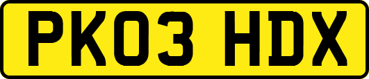 PK03HDX
