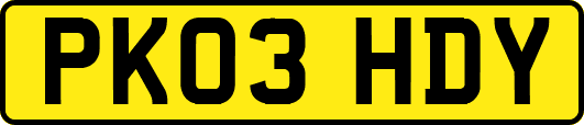 PK03HDY